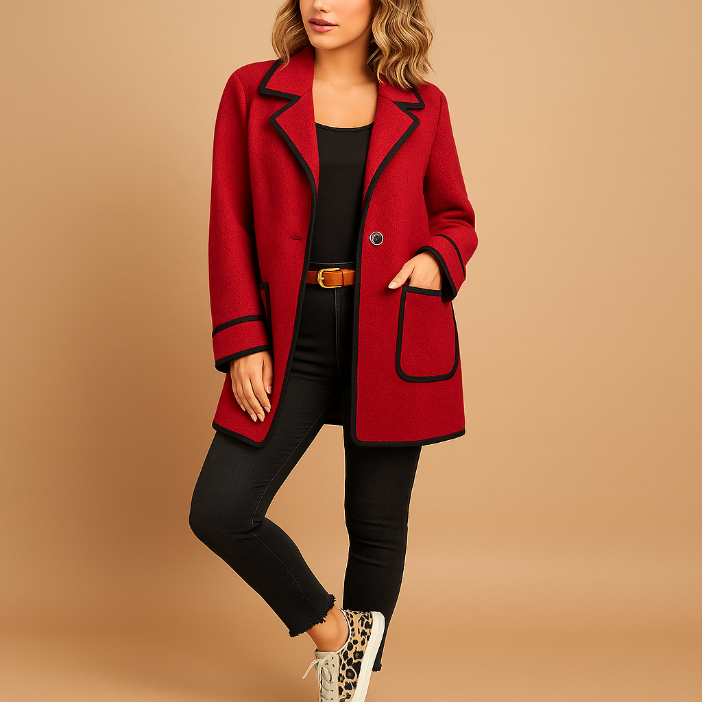 Blazer casual forrado para mujeres | Tessa