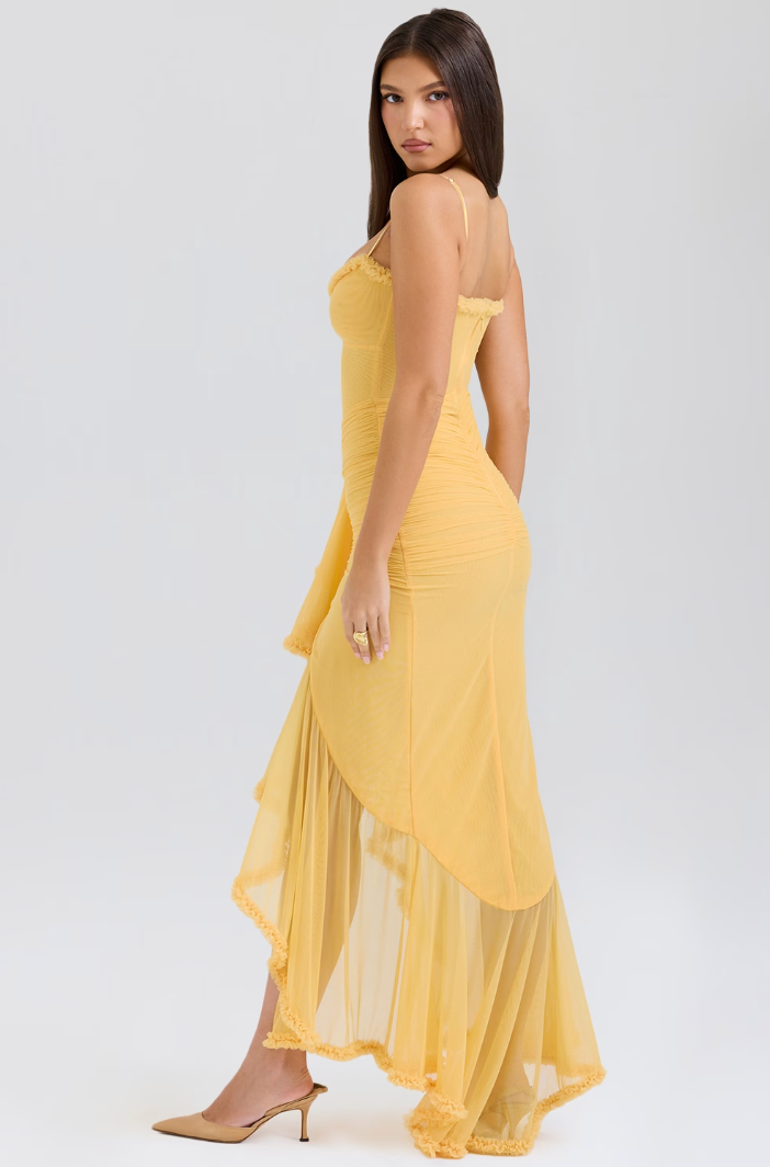 Edith | Vestido Encantador con Volantes