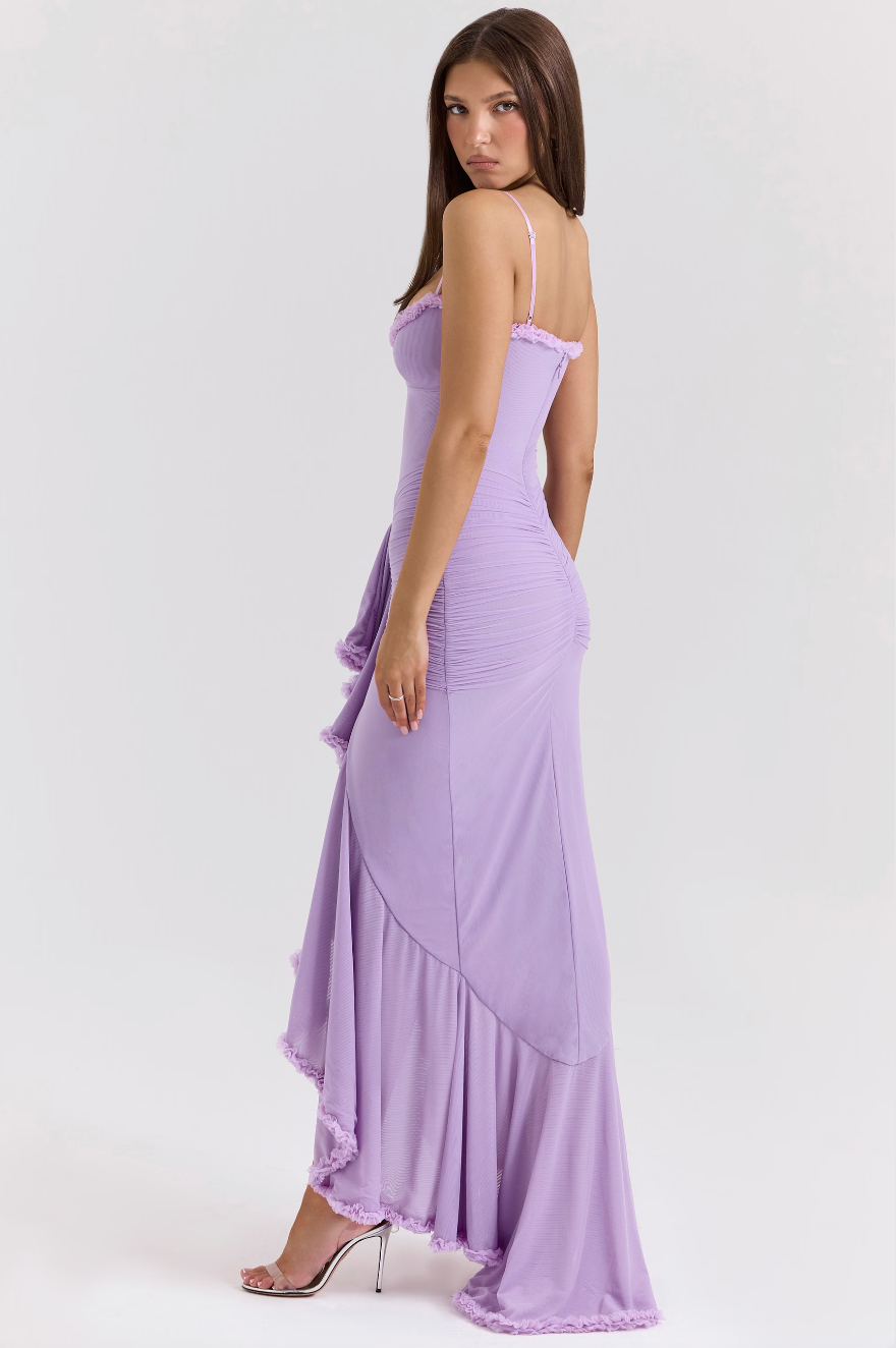 Edith | Vestido Encantador con Volantes