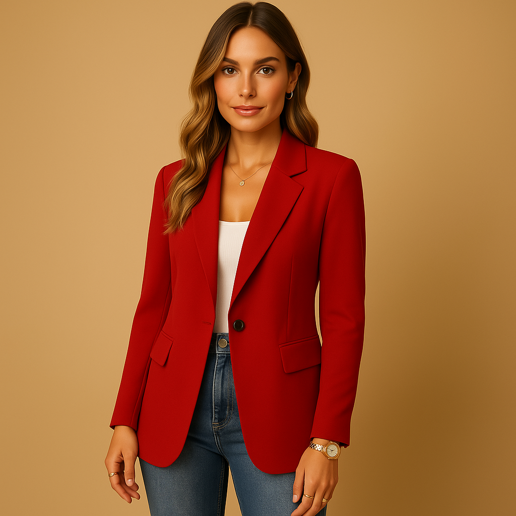 Blazer ajustado con ajuste cómodo para mujeres | Yara