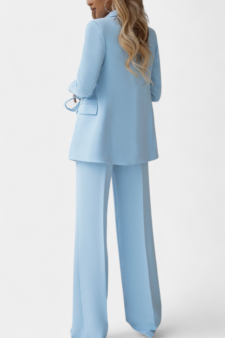 Julia Urban Blazer and Regular Cut Pants Set