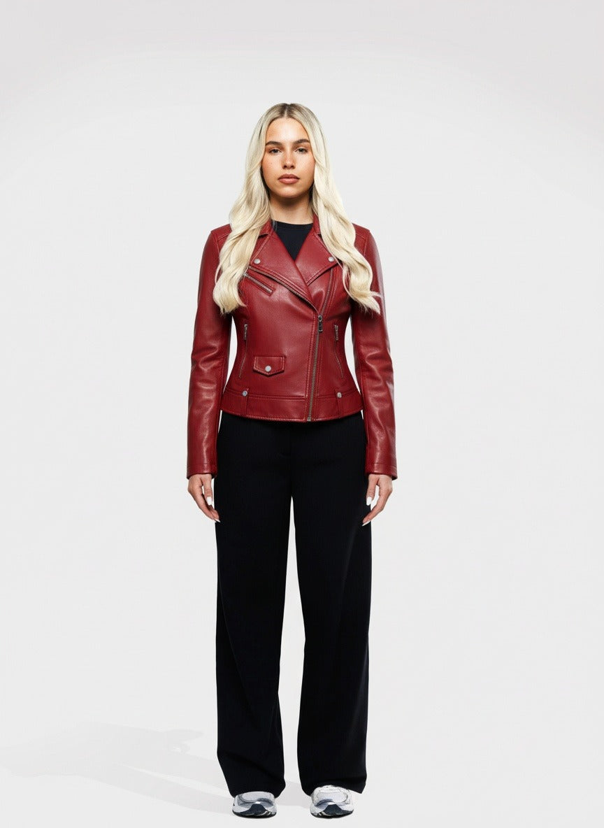 CLARA - CAZADORA DE CUERO