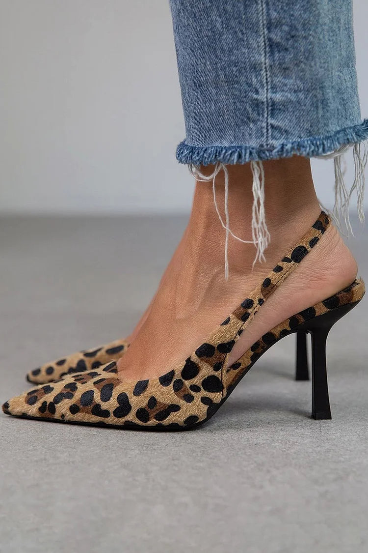 Samba | Tacones con Estampado Leopardo