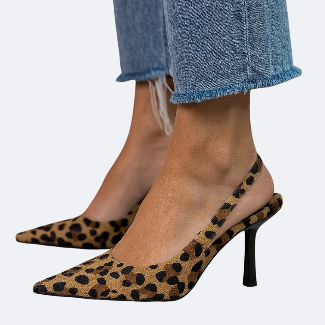 Samba | Tacones con Estampado Leopardo