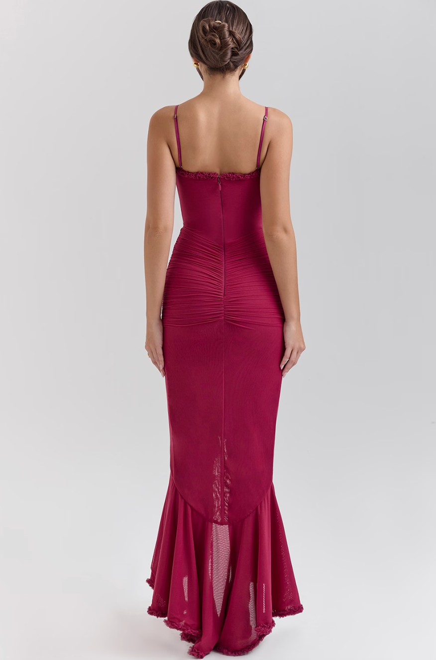 Edith | Vestido Encantador con Volantes