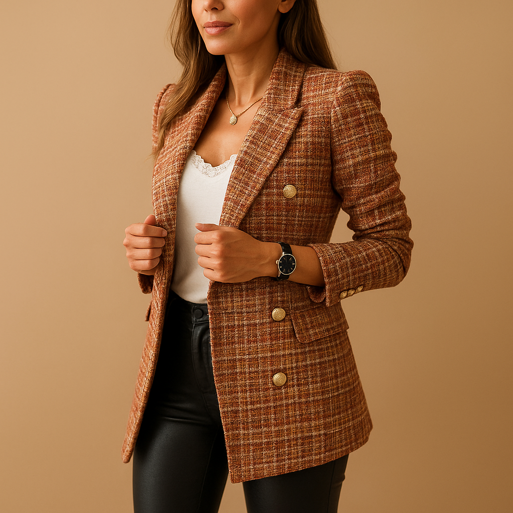 Blazer con corte favorecedor para mujeres | Yara