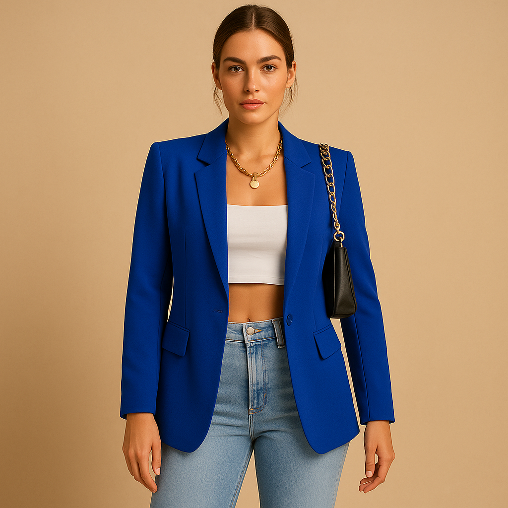 Blazer elegante entallado para mujeres | Felicia