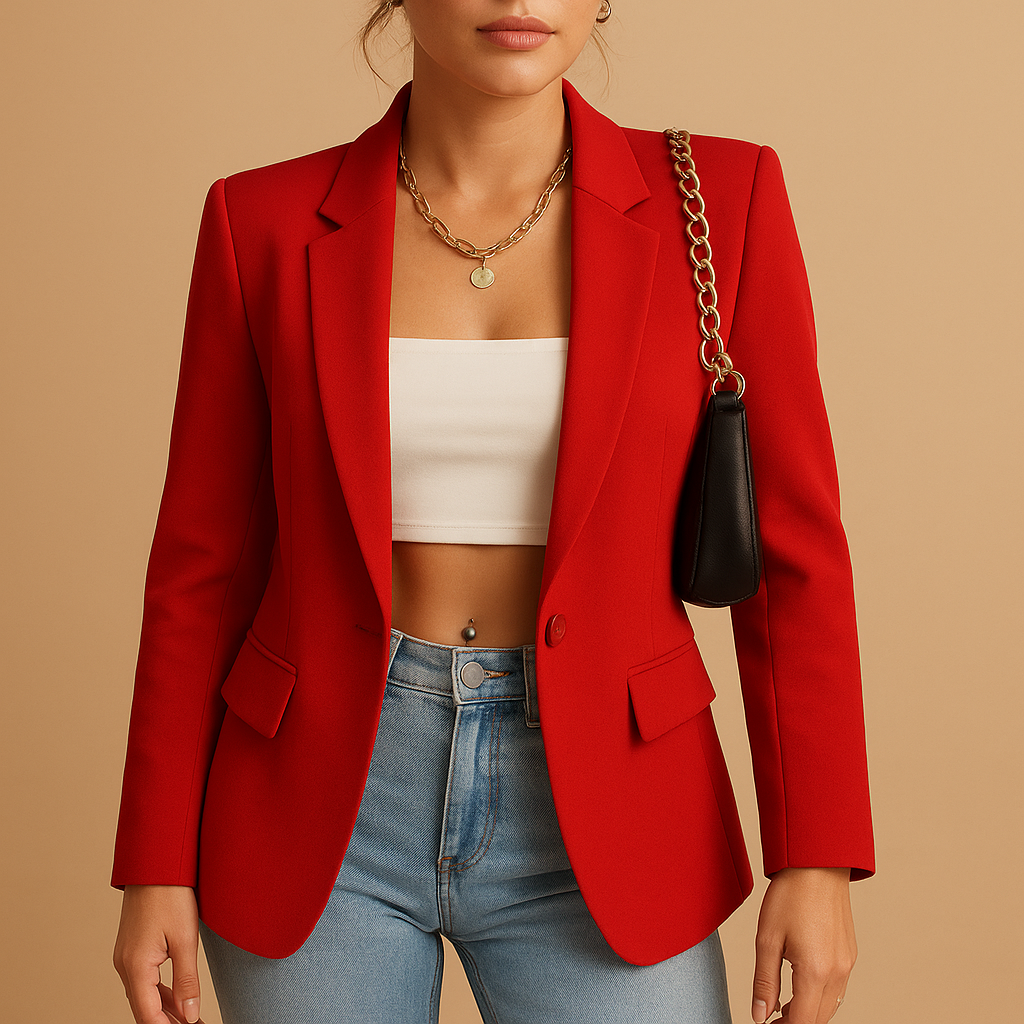 Blazer elegante entallado para mujeres | Felicia