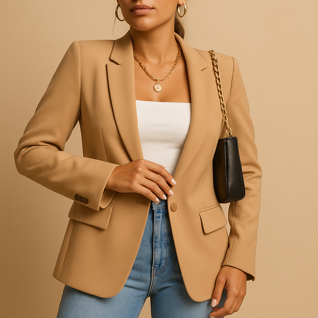 Blazer elegante entallado para mujeres | Felicia