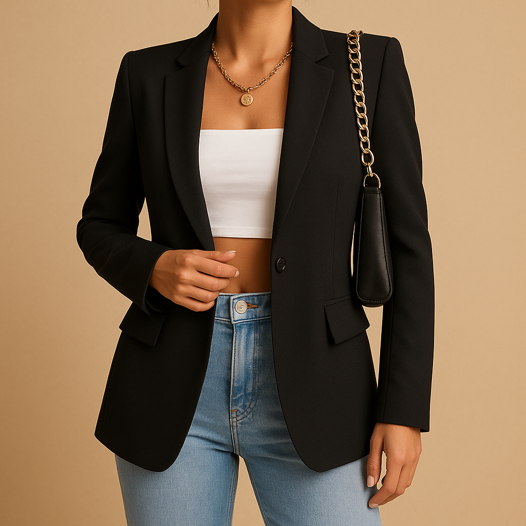 Blazer elegante entallado para mujeres | Felicia