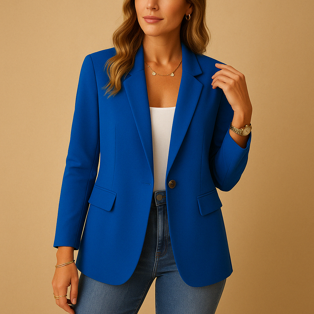 Blazer ajustado con ajuste cómodo para mujeres | Yara