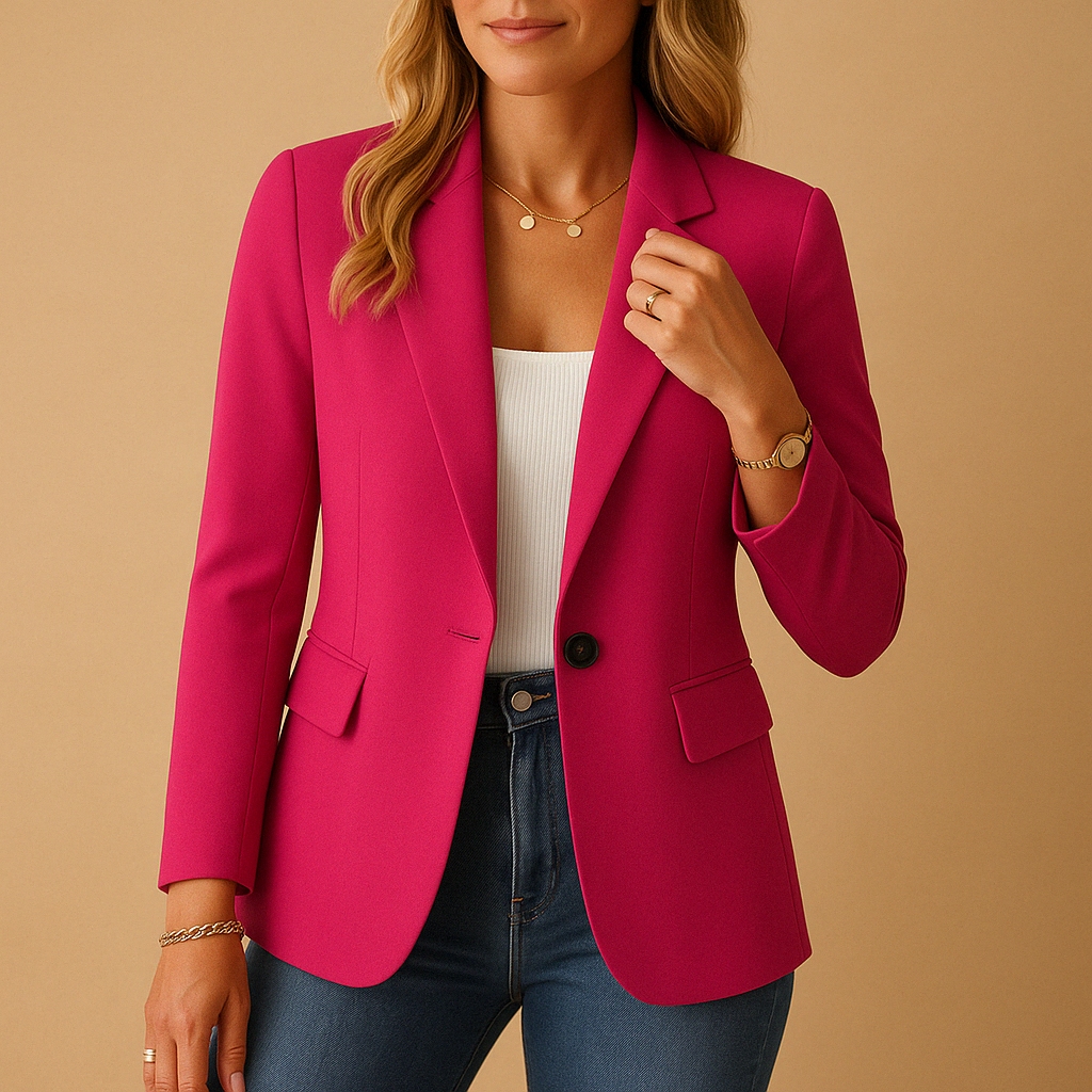 Blazer ajustado con ajuste cómodo para mujeres | Yara
