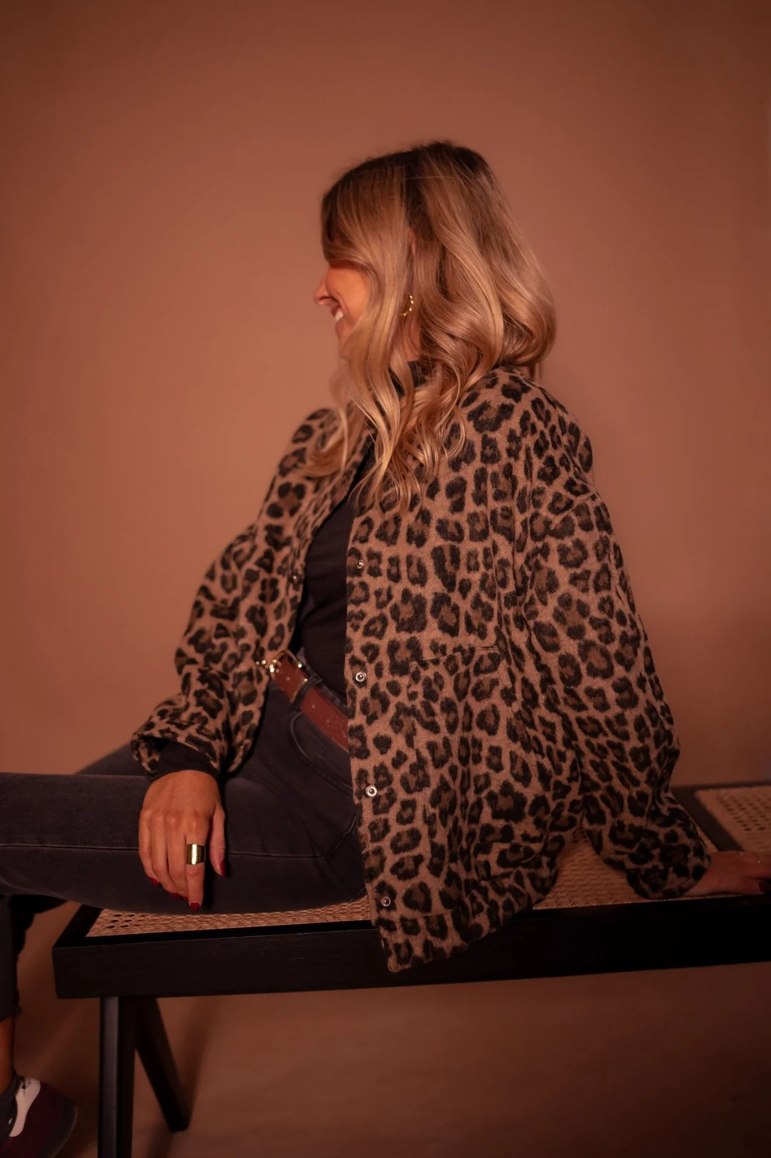 Charlene Chaqueta de Otoño Elegante