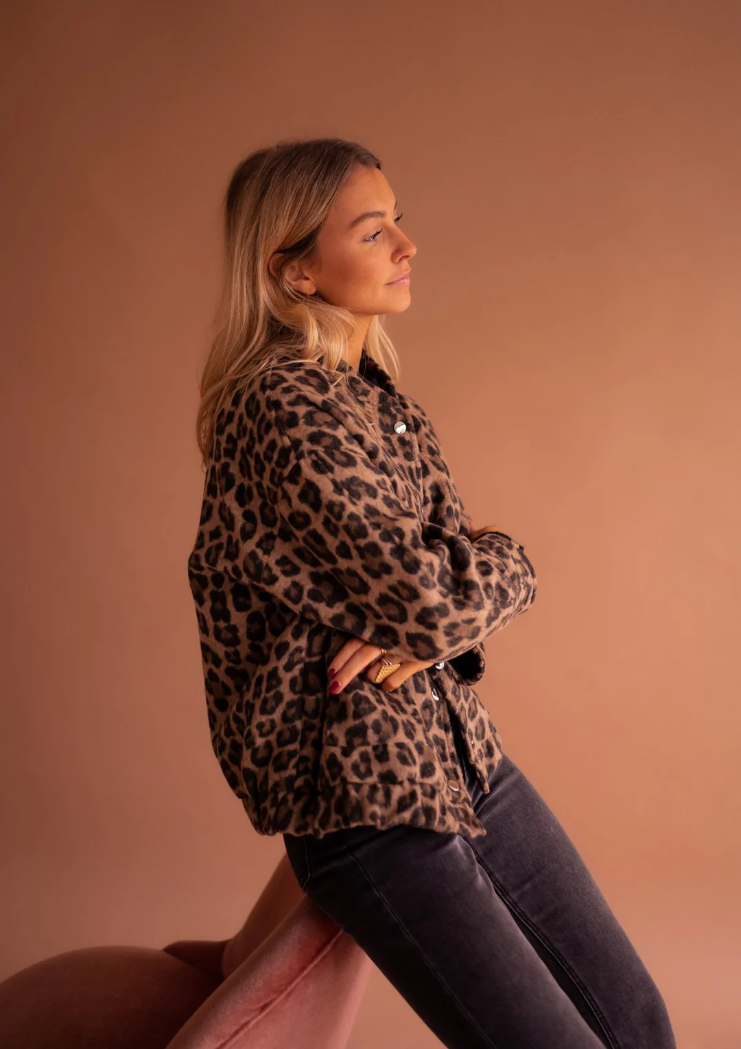 Charlene Chaqueta de Otoño Elegante