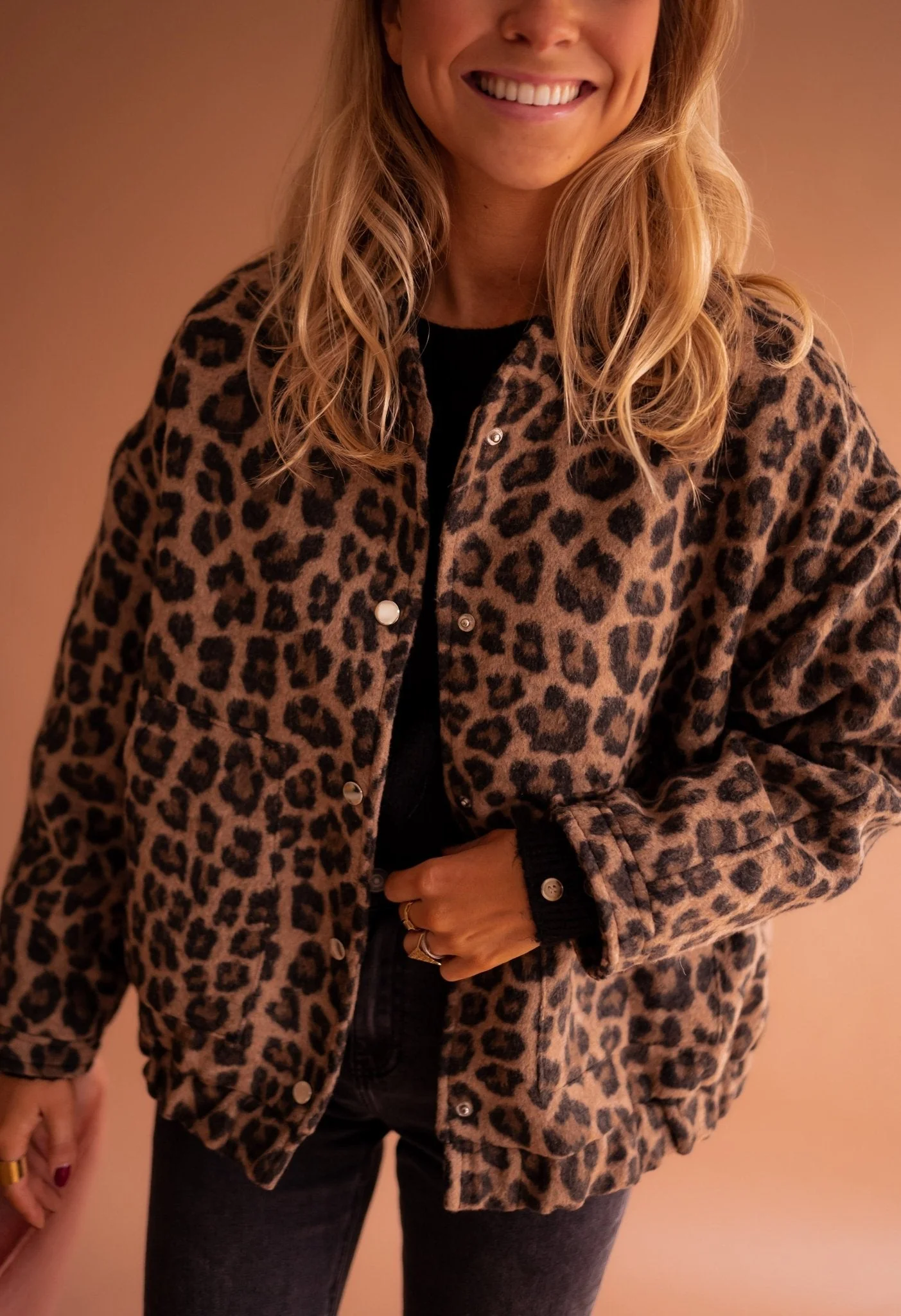 Charlene Chaqueta de Otoño Elegante