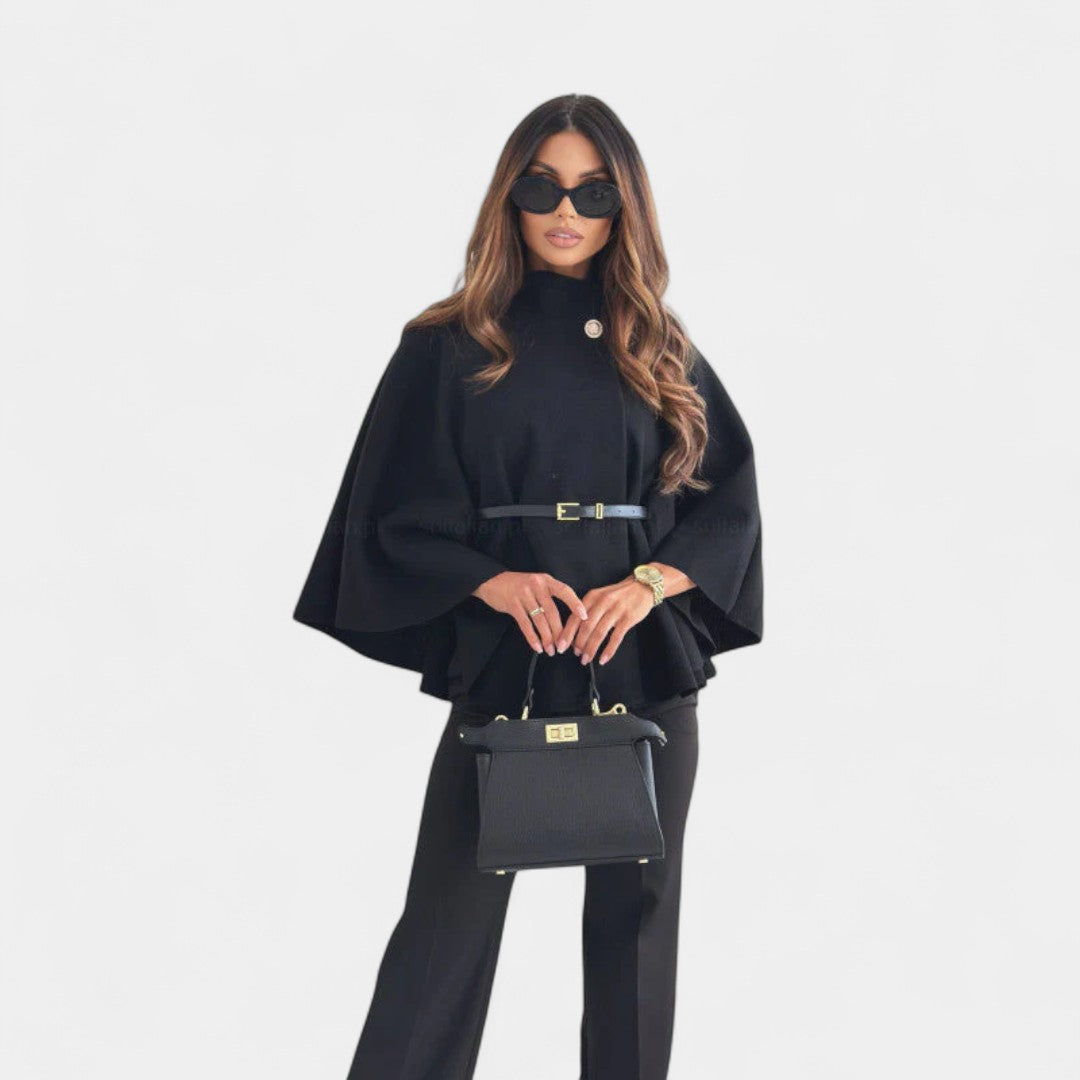 Lea Chaqueta Mariposa Chic con Cinturón